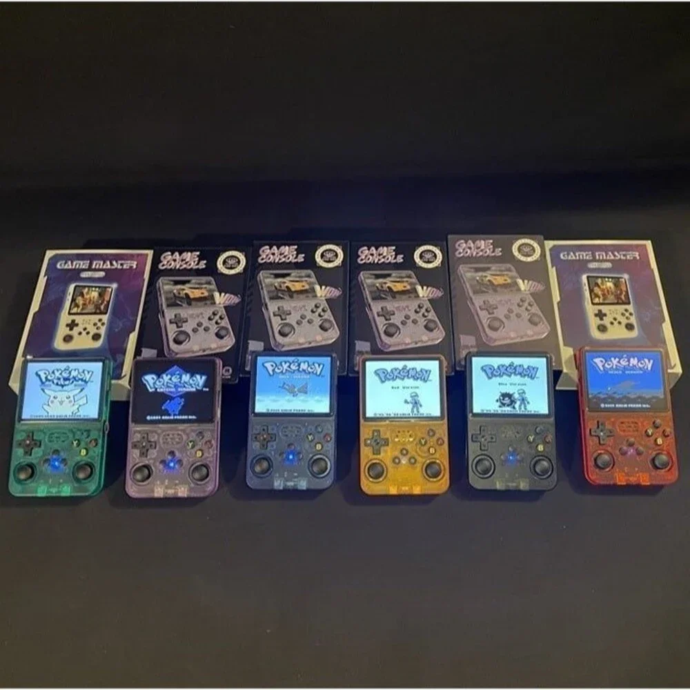 Retro Handheld Game Console With Games